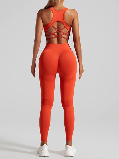 Women's Workout Set 2 Piece, High Impact Sports Bra and High Waist Leggings, Quick Dry Fitness Yoga Suit