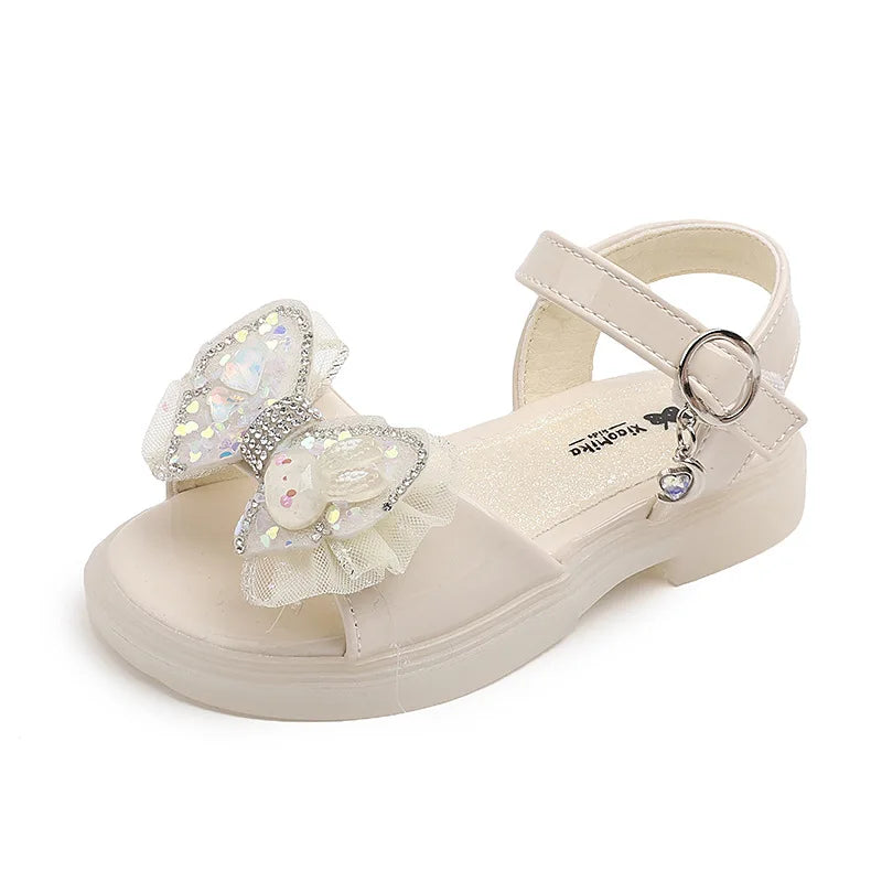 Kids From 2-9 Years Princess Shoes Summer Girls Sandals Casual School Kids Shoe Outdoor Beach Sandal Children's Student sneaker