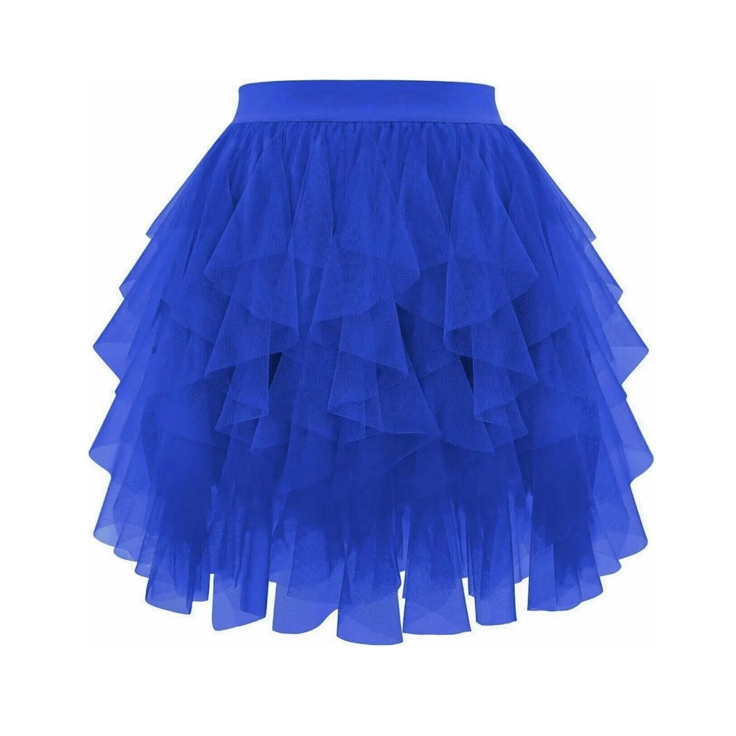 Women's Tulle Tutu Skirt Fashion Solid Color High Waist Mesh Skirt A-line Puff Skirt Cute Cake Skirt Cute Ballet Ball Half Skirt