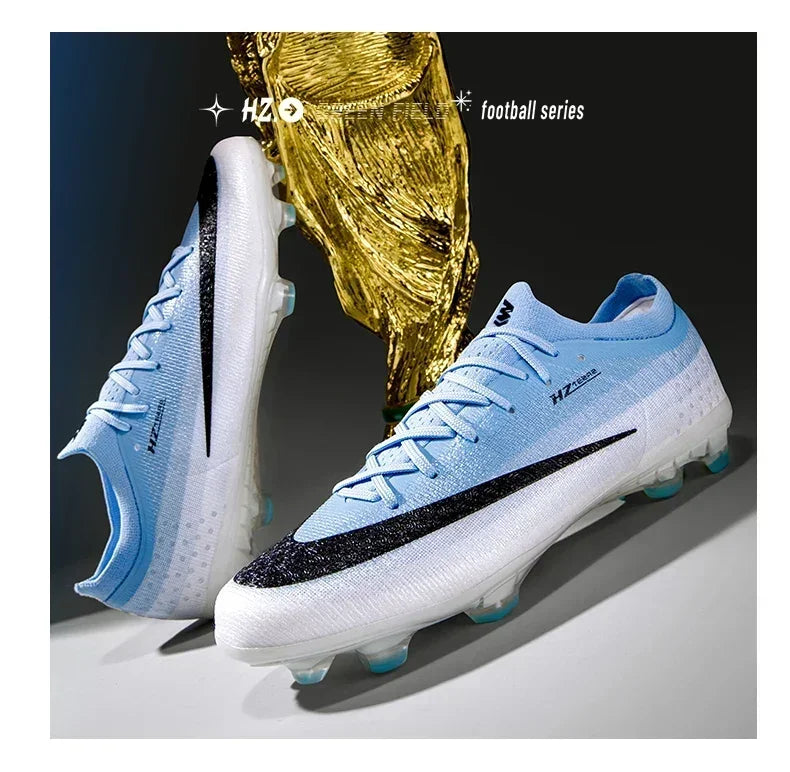 New Men Football Boots Futsal Cleats Unisex Soccer Shoes Hot Sale High-quality Professional Women Ultralight TF/FG Sneakers