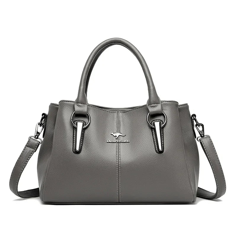Genuine Fashion 3 Layers Luxury Handbags Women Bags Designer HIgh Quality Leather Crossbody Bags for Women 2024 Shoulder Bag