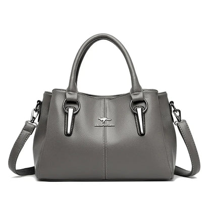Genuine Fashion 3 Layers Luxury Handbags Women Bags Designer HIgh Quality Leather Crossbody Bags for Women 2024 Shoulder Bag