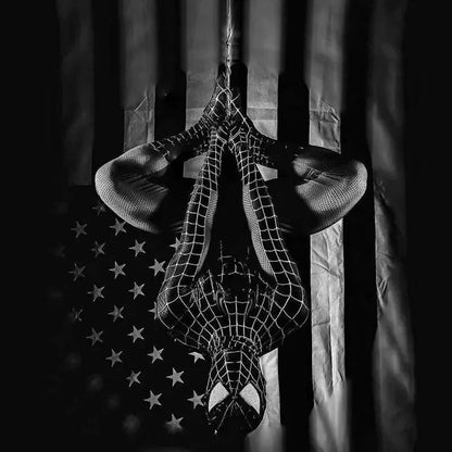 Black Spider Man Toby Costume Slim Fit Jumpsuit Cosplay Superhero Expedition Costume Superhero Zhentai Halloween Party Gifts