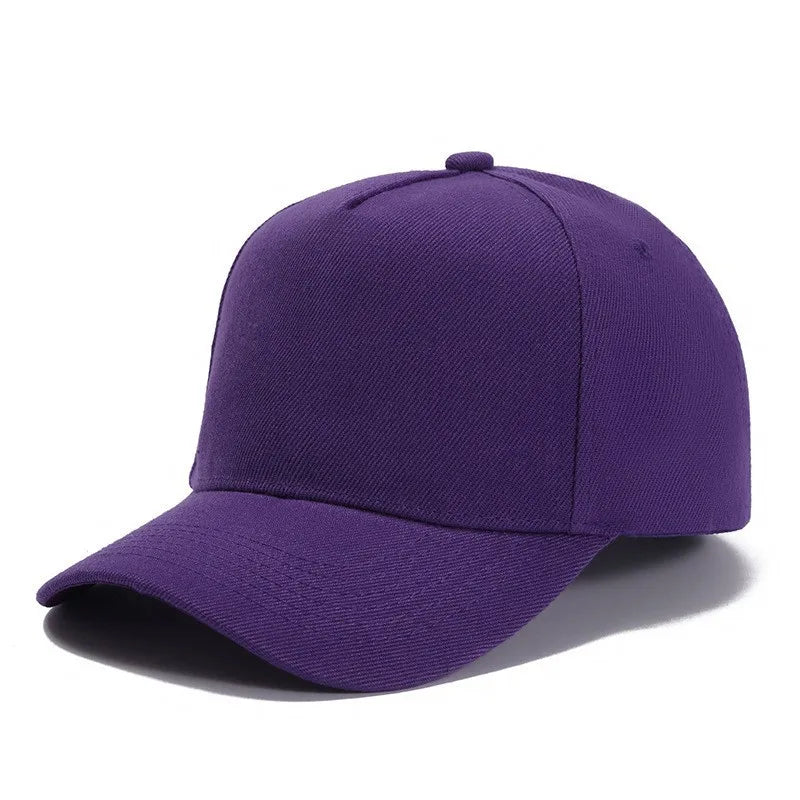 Custom Brand Diy Logo Baseball Cap For Men And Women Plain Blank Embroidery Print 5 Panel Sport Hat Basic Gorras
