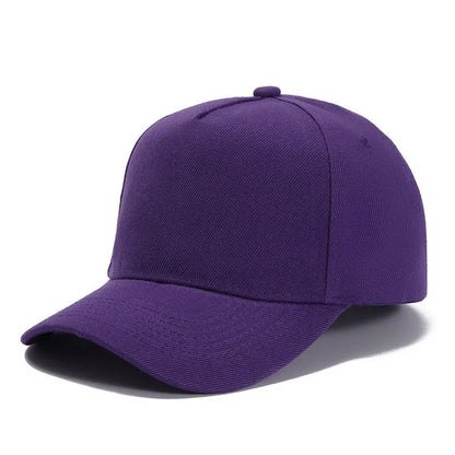 Custom Brand Diy Logo Baseball Cap For Men And Women Plain Blank Embroidery Print 5 Panel Sport Hat Basic Gorras