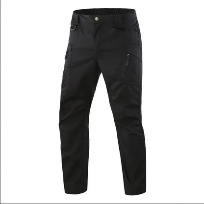 Asian Size Men City Pants Cargo Trousers Multi-pocket Waterproof Wear-resistant Casual Training Overalls Clothing