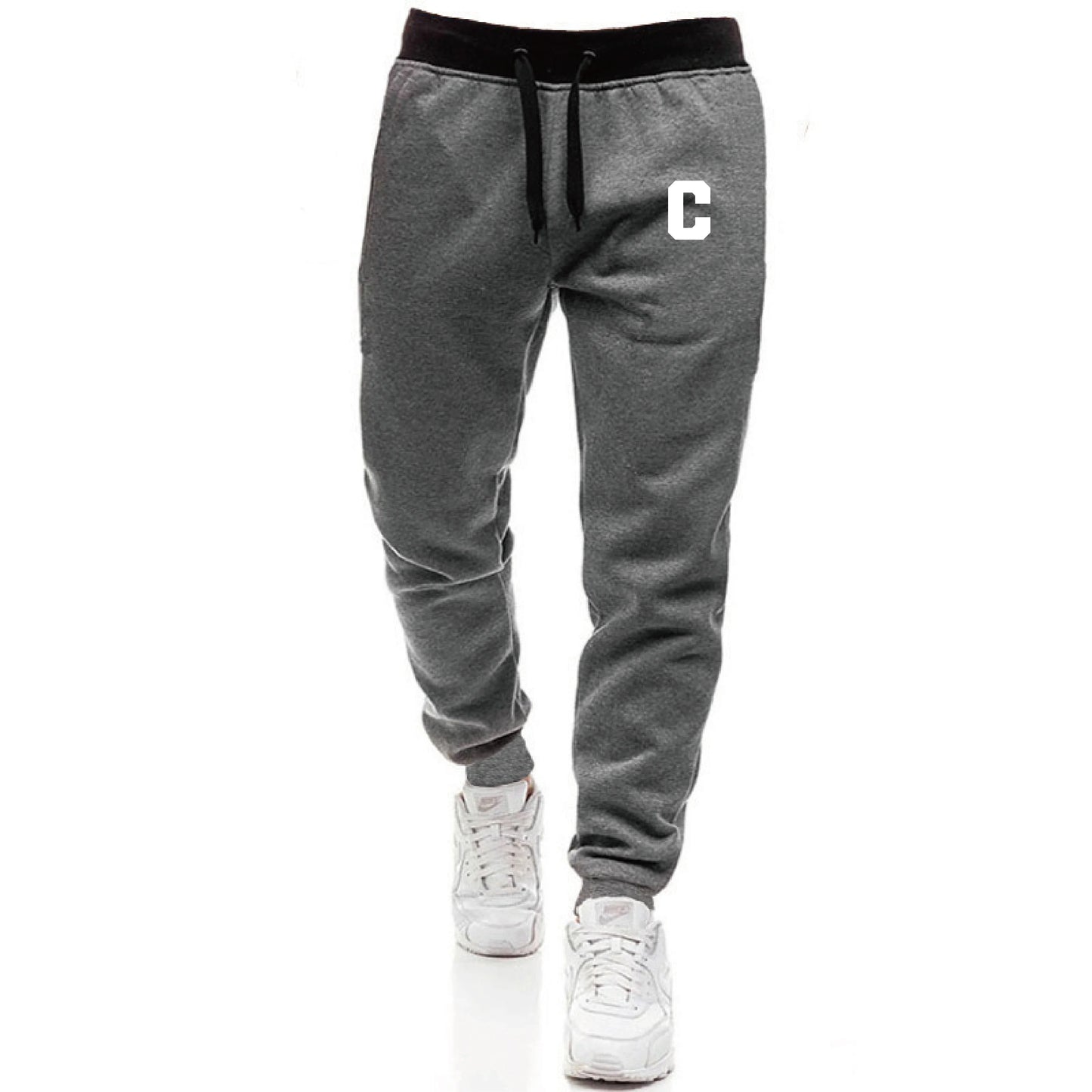 Unisex letter C print casual fashion versatile sports pants gym sports pants jogging sports pants running sports pants