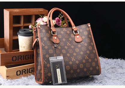 Light luxury brand women's bag 2025 new fashionable and versatile single shoulder crossbody high-end handbag with large capacity
