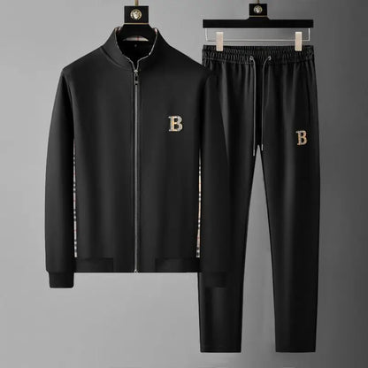 Fashionable New Arrival Men's Premium Embroidered Simple Versatile Sweatshirts and Sweatpants Autumn/Winter Sportswear Sets