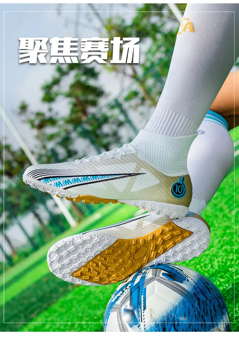 Professional Football Boots Men Soccer Shoes Society Football Cleats Ultralight Training Soccer Sneakers Men Outdoor Sports Shoe
