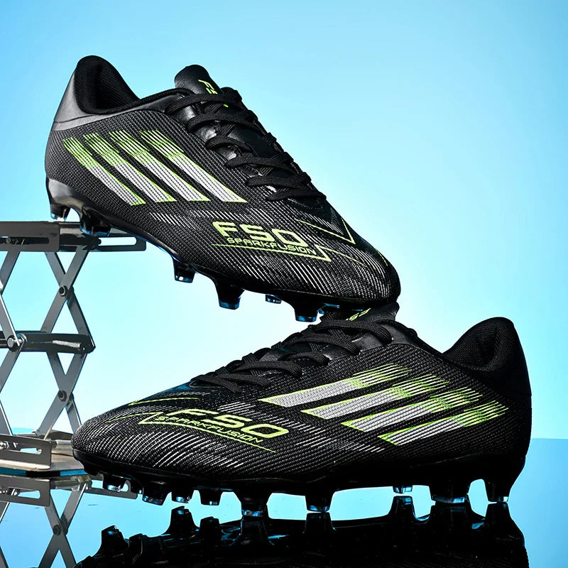 New Men Football Boots Professional Soccer Shoes Boys Sneakers Comfortable Match Ankle Non-Slip TF/FG Sports Shoes Unisex