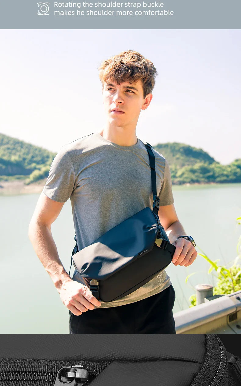 Water Repellent Messenger Bag Men Bags Shoulder Crossbody Fit 11 inch Ipad