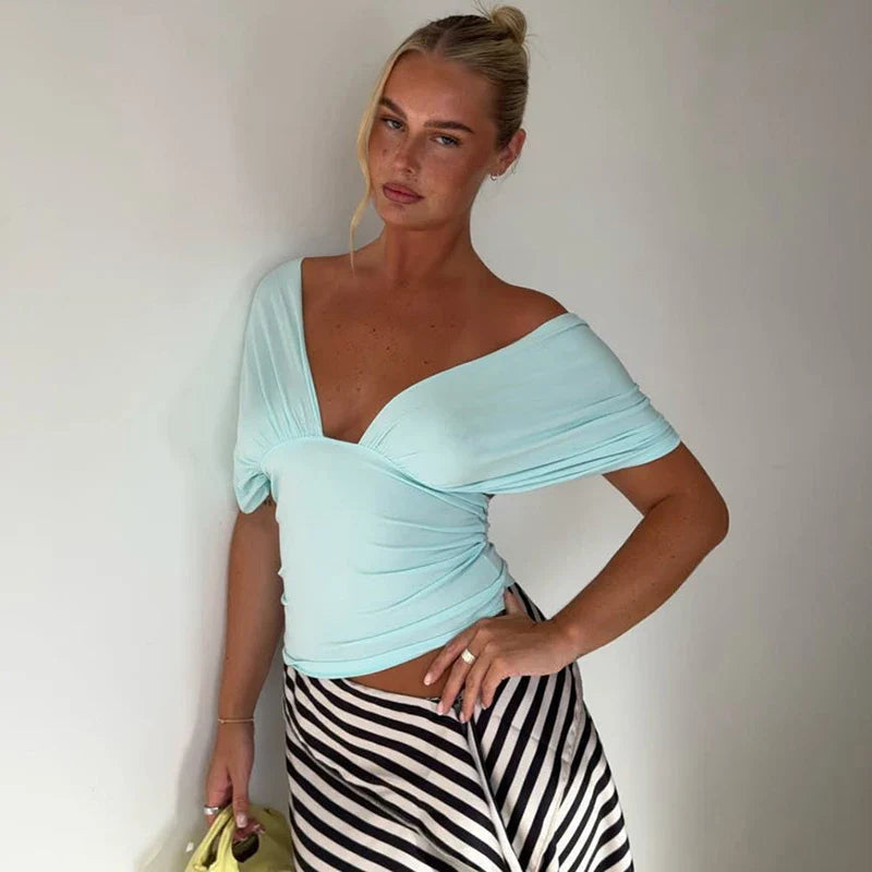 Halter Neck Backless Sexy Vest Women's Summer Slim Strappy Fashion Elasticity V-Neck Vest Solid Vacation Party Female Top 2026