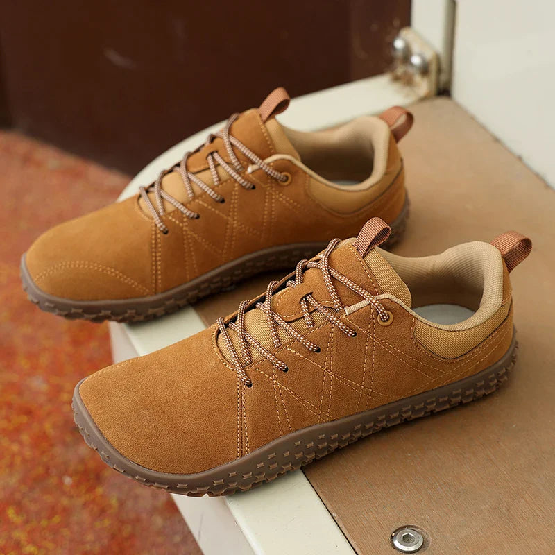 Calçados Masculinos de Caminhada Descalços com Bico Largo, Minimalistas, Confortáveis, Respiráveis, Solado Zero, Tênis Casuais Masculinos