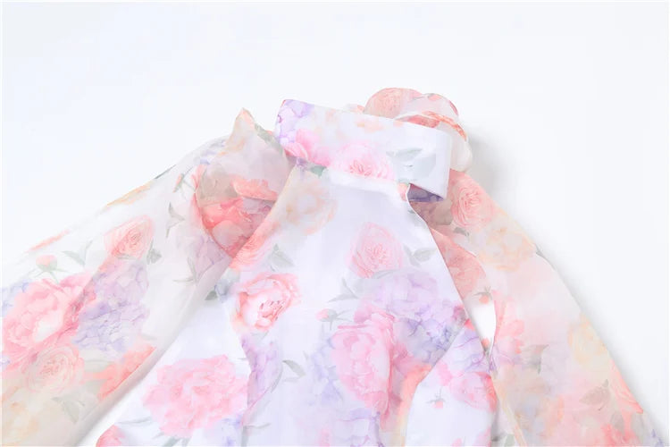 Autumn Release Junior Above Knee Mini Sexy High Street Dress Girl Slim Fit Printing Backless Fashion Robe K24D61176