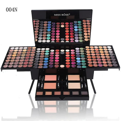 180 Color Piano Case Eye Shadow Powder Blusher Set Makeup Plate Multi-Function Makeup Box Gift Durable And Portable