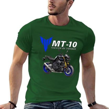 MT-10 Motorcycle T-Shirt anime t shirts rapper graphic tees plus size clothes oversized t shirt fitted t shirts for men