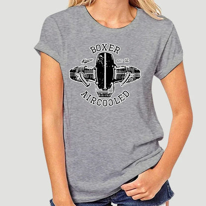 2019 Hot Sale  cotton Germany motorcycle engine BOXER AIRCOOLED T-Shirt R100 R80 R65 R nineT nine T Scrambler Tee shirt 8920X