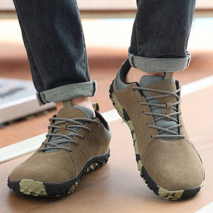 Calçados Masculinos de Caminhada Descalços com Bico Largo, Minimalistas, Confortáveis, Respiráveis, Solado Zero, Tênis Casuais Masculinos