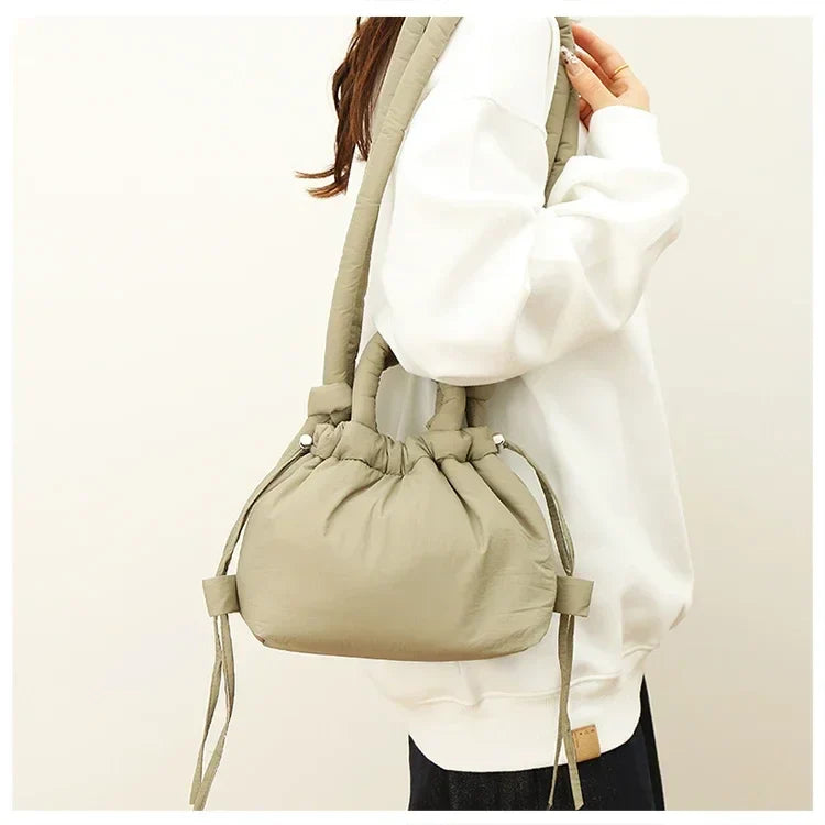Colorful Nylon Small Square Shoulder and Crossbody Bags Super Cool Simple Versatile Handbags for Women 2024 Casual Hot Sale