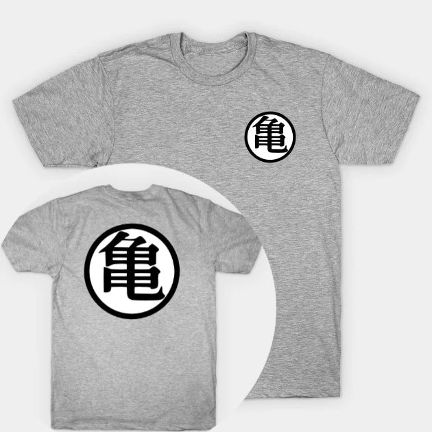 T-shirt Master Roshi Printing Men's 2025 Summer Fashion Casual Oversized Y2K Streetwear