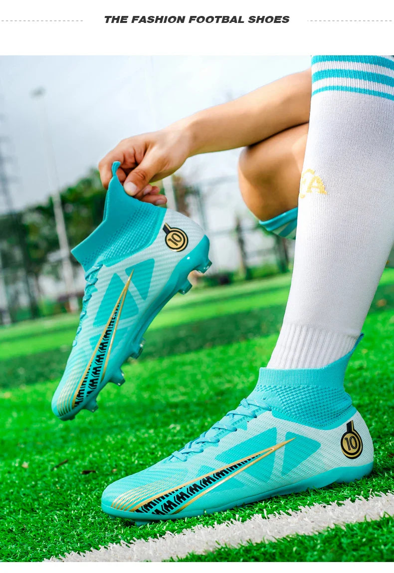 Professional Football Boots Men Soccer Shoes Society Football Cleats Ultralight Training Soccer Sneakers Men Outdoor Sports Shoe