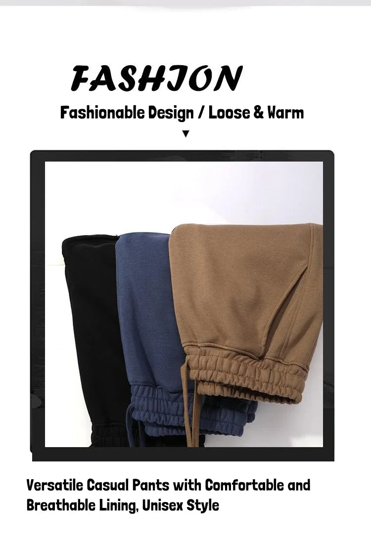 2026 Men Spring Autumn high quality Cotton Sweatpants Casual Drawstring Pockets Trousers Oversize Sweatpants Joggers For Unisex