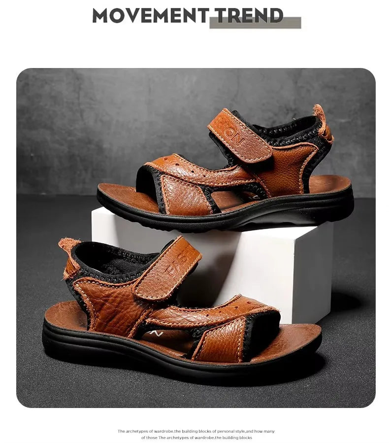 Summer Kids Sandals Soft Non-slip Children Shoes Beach Shoes Boys Casual Outdoor Walking Slippers Comfortable Sneakers