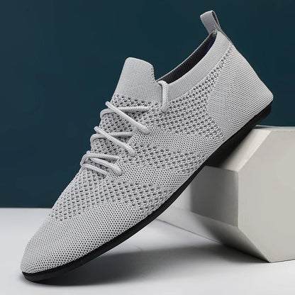 Male Summer Driving Shoes Flat Breathable Fashion Walking Shoes Mens High Quality Mesh Comfortable Soft Sole Casual Loafers