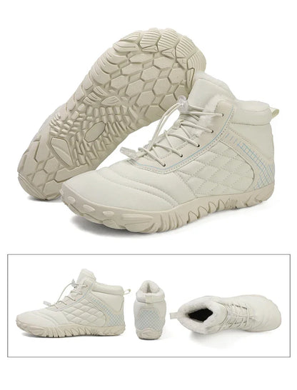 Brand New Winter Boots for Men Women Snow BareFoot Outdoor Non-slip Warm Fur Casual Sneakers Plus Size Ankle Boots Hiking Shoes