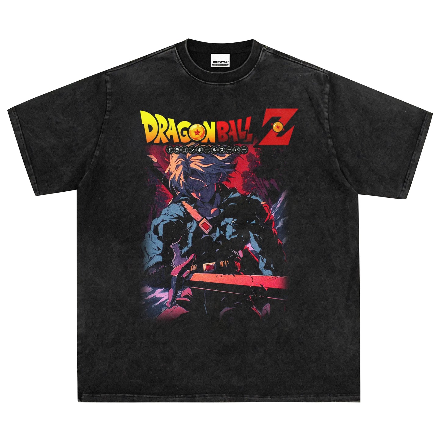2026 Summer Dragon Ball Oversized T-shirt High Quality 100% Cotton Manga Grid Character Print Unisex Casual for Adults Kids