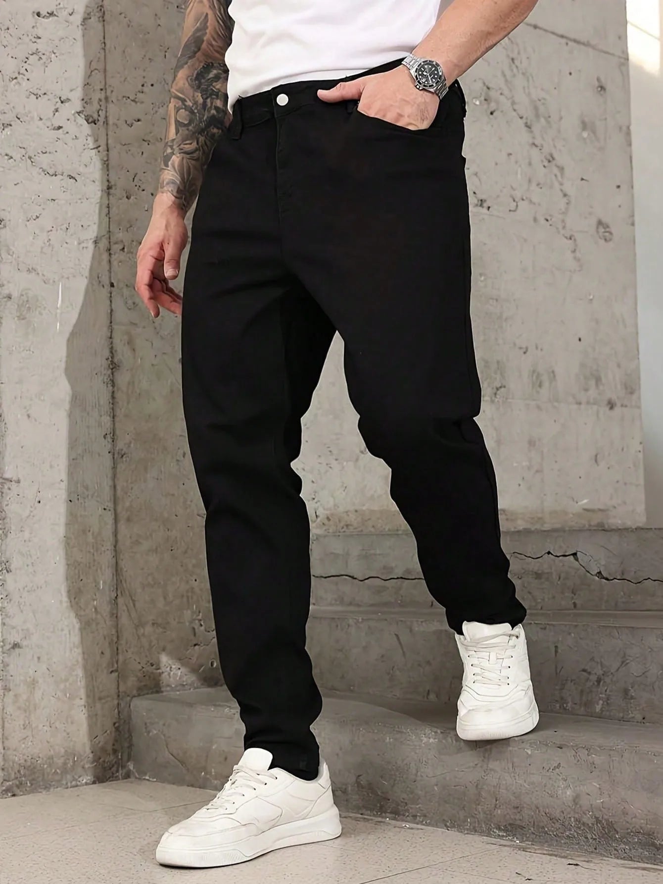 Slim Jeans for Man Original Brand Classic Look