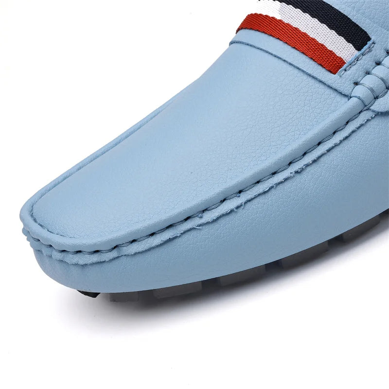 Men Shoes Slip on Loafers Mens Business Office Shoes Classic PU Leather Men's Loafer Shoes Casual Men Driving Shoes Men's Shoes