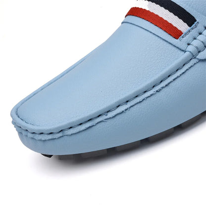 Men Shoes Slip on Loafers Mens Business Office Shoes Classic PU Leather Men's Loafer Shoes Casual Men Driving Shoes Men's Shoes