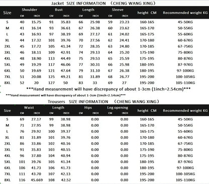 S-8XL (Blazer+ Vest + Pants) Men's fashion casual outdoor gentleman business wedding slim-fit formal British style wedding suit