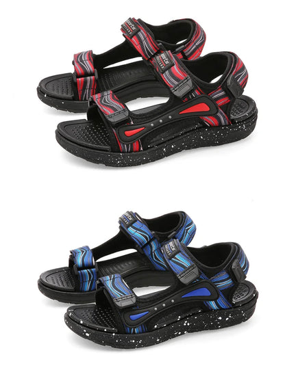 Fashion Kids Walking Sandals Boys Shoes Soft Sole Non-slip Outdoor Summer Children's Beach Water Shoes