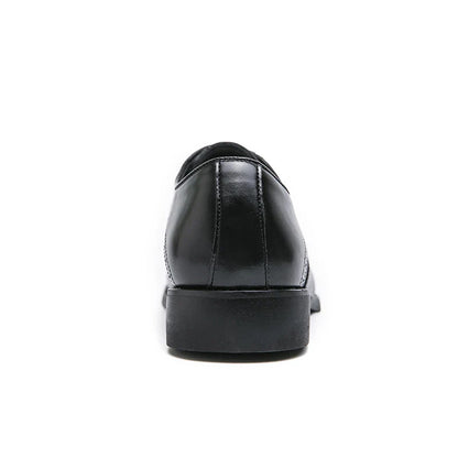 Weaving Formal Shoes For Men Brown Leather Men's Shoes Fashion Stitching Elegant Mans Autumn Footwear Male Wedding Shoes