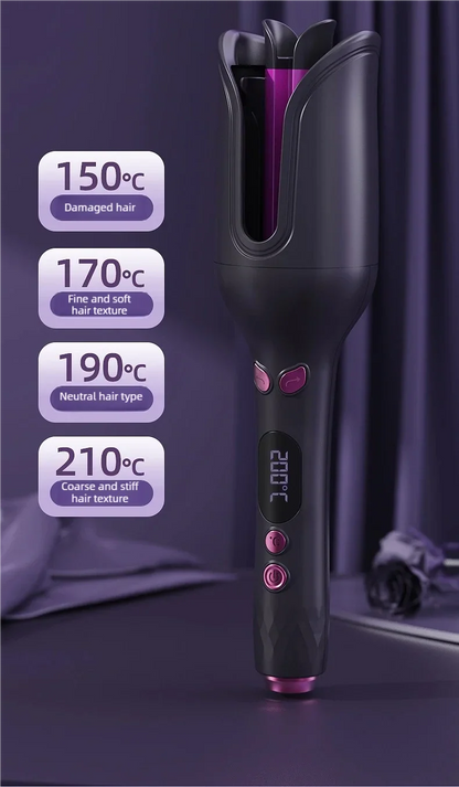 32MM Electric Rotary Curling Iron Automatic Hair Curler Negative Ion Air Rotating Curling Bar Professional Styling Tool