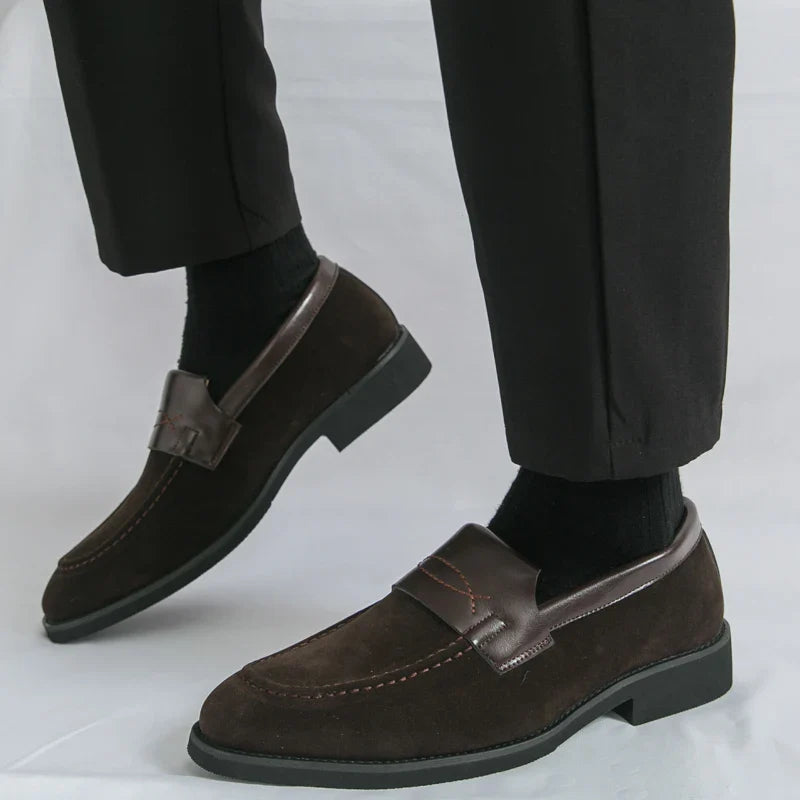 Men's Dress Shoes Classic Slip On Casual Business Loafers For Men High Quality Party Social Leather Shoes Man Formal Loafers