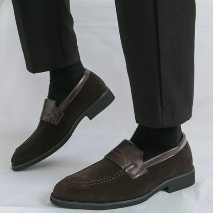 Men's Dress Shoes Classic Slip On Casual Business Loafers For Men High Quality Party Social Leather Shoes Man Formal Loafers