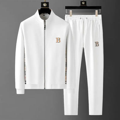 Fashionable New Arrival Men's Premium Embroidered Simple Versatile Sweatshirts and Sweatpants Autumn/Winter Sportswear Sets