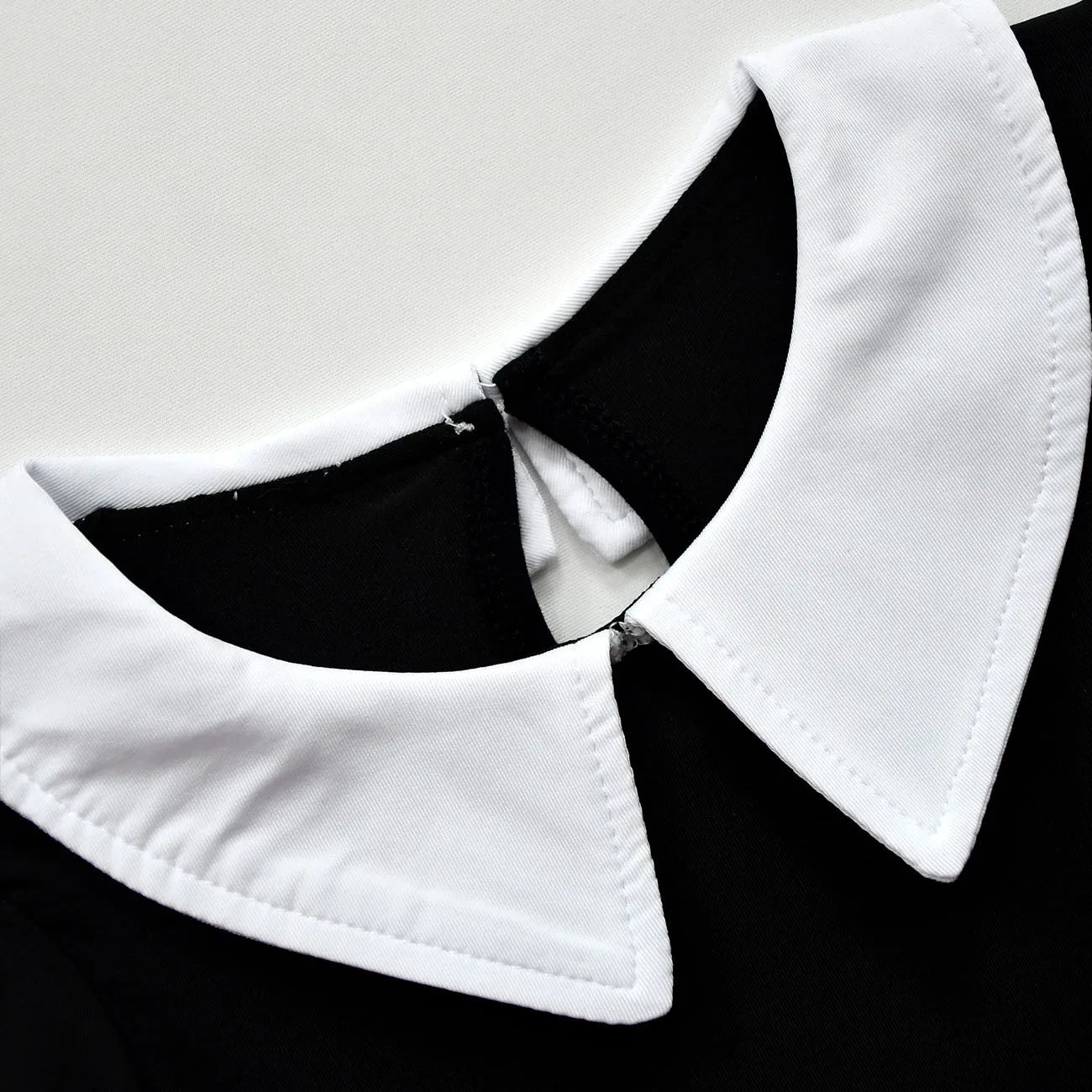 Halloween Wednesday School Uniform Girls Adams Black Gothic Costume Kids 2-12 Years Carnival Cosplay Party Long Sleeve Outfit