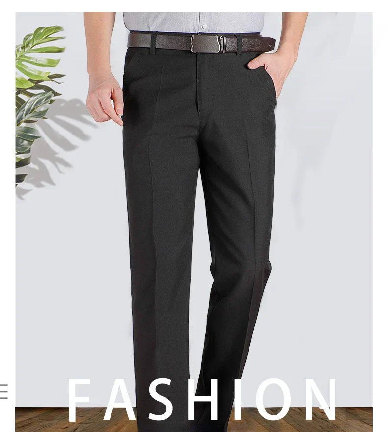 High Quality Men's Classic Suit Pants Spring Summer Pants High Waist Autumn Trousers Business Casual Pant Dropshipping YYQWSJ