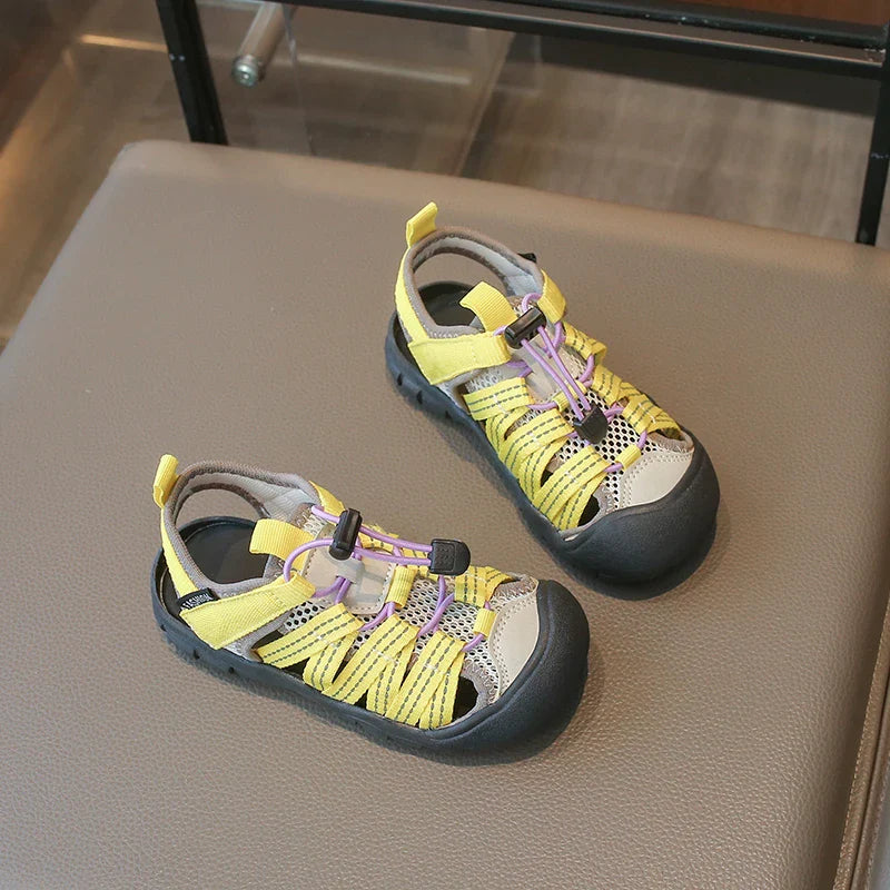 Summer Baby Girls Boys Sandals Children Barefoot Beach Sandals Non Slip Soft Sole Kids Casual Sneakers Outdoor Student Shoes