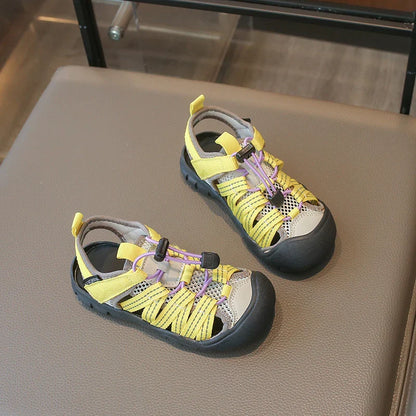 Summer Baby Girls Boys Sandals Children Barefoot Beach Sandals Non Slip Soft Sole Kids Casual Sneakers Outdoor Student Shoes