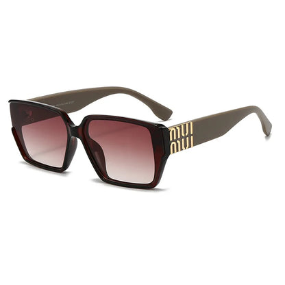 Designer Sunglasses for Women and Men Stylish Square Luxury Glasses Unisex Trend Vintage Shades UV400