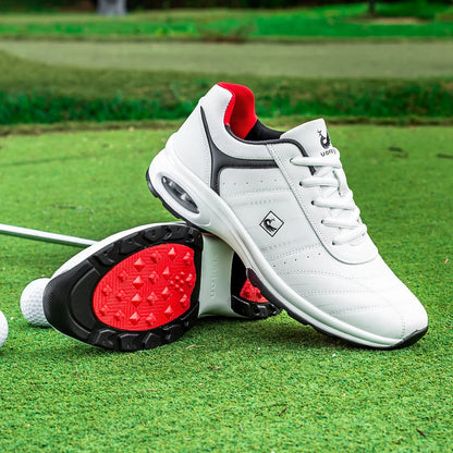 Men Golf Shoes Casual Breathable Waterproof Non-slip Golf Outdoor Training Shoes