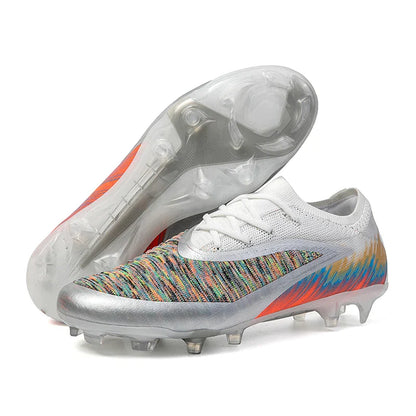 817 Mens Soccer Shoes Ultralight Turf Soccer Cleats for Youth Sneakers TF/FG Training Football Boots Chuteira Campo 35-45
