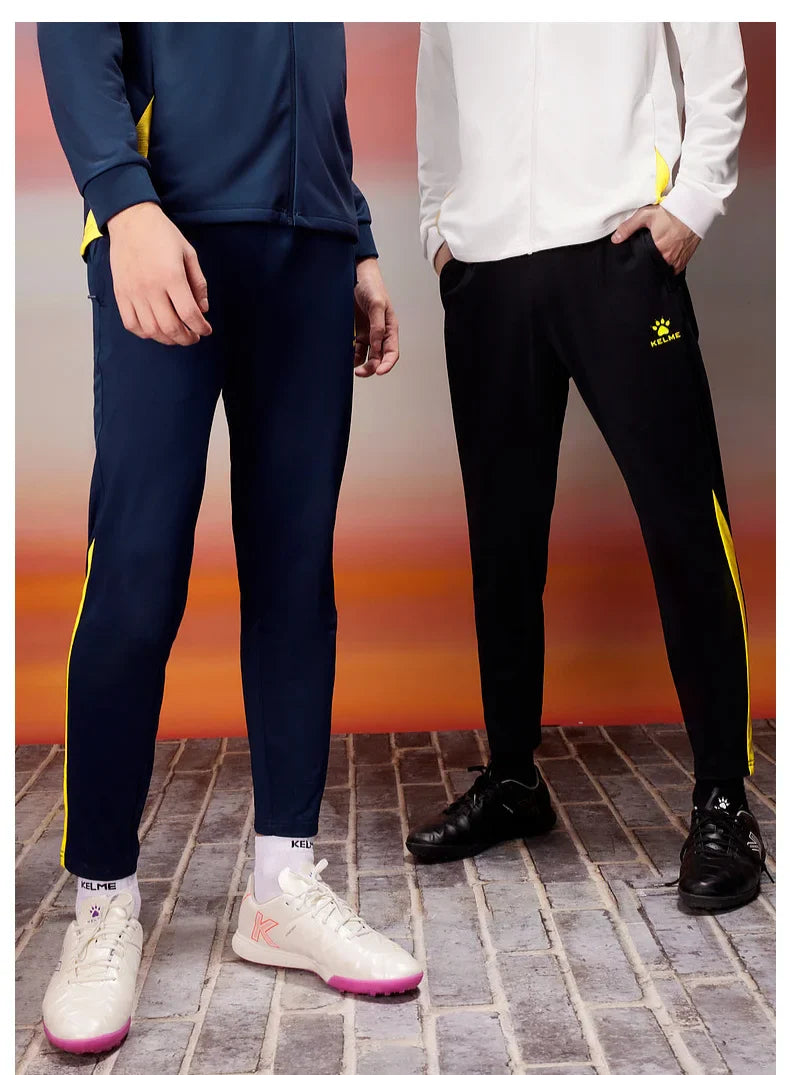 Football Training Leggings 2024 Spring Summer Breathable Elastic Sports Pants Football Competition Jogging Pants
