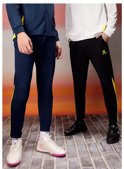 Football Training Leggings 2024 Spring Summer Breathable Elastic Sports Pants Football Competition Jogging Pants